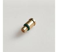 S.T Dupont Lighter Gas Refill Adapter, Brass with Green O-Ring, Ligne 1 Compatible