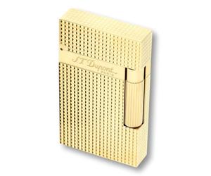 S.T. Dupont Line 2 Montparnasse Lighter 24K Gold Plated
