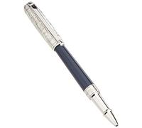S.T. Dupont Line D Paris Medium Rollerball Pen - Blue/Grey/Palladium
