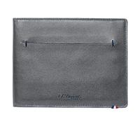 S.T. Dupont Line D Slim 7CC Holder - Grey/Blue