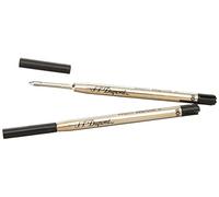 S.T. Dupont Medium Ballpoint Defi Refill - Black (Pack of 2)