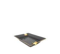 S.T. Dupont monogram decorative tray - Black One Size