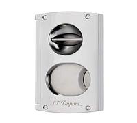 S.T. Dupont S.T. Dupont Cigar Cutter, Double Blade, Chrome, 003418, 003418, 78 x Width 47 x Depth 12 mm