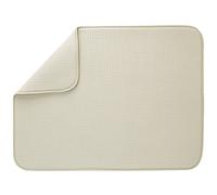 S&T INC. Dish Drying Mats, Polyester, Sand, 22 Inch x 24 Inch