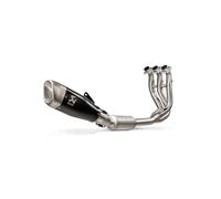 S-T6R1-CQTBL - Exhaust Akrapovic Racing Black Titanium Triumph Trident 660