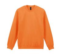 (S, Tangerine) Gildan Unisex Adult Softstyle Fleece Midweight Sweatshirt