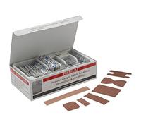 Sterostrip Steroplast Premium Elastic Fabric Plasters in 7 sizes - Pack of 100 Assorted
