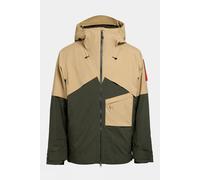 S The Mountain Studio Mens S-1 GTX 2L Stretch Insulated Jacket Mid Khaki Size