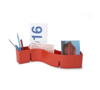 S-Tidy Desk Storage Poppy Red
