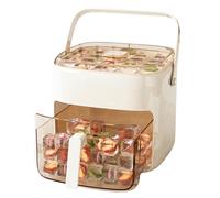 s Tray, Press-Release Trays with Lid and Storage Bin, Non-Stick Silicone Design, Easy Removal Kitchen Gadget, for Freezer Use, Home Beverages, Parties, Everyday Drinks