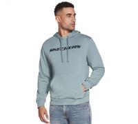 (S, Trooper) Skechers Mens Heritage II Pullover Kangaroo Pocket Comfort Fit Hoody