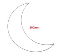S-TROUBLE Metal Dream Catcher Moon Hoop for DIY Handmade Dreamcatcher Macrame Material Accessories Crafts