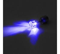 S-TROUBLE Stainless Steel Stud Earring, LED Color Change Stud Earring, Light Up Flashing Blinking Earring