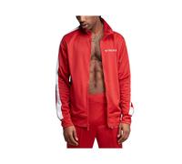 (S) True Religion Mens Track Jacket Red Top
