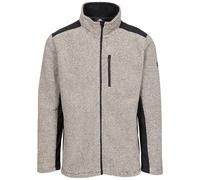 Trespass Men's Farantino Fleece Jacket - Truffle Brown Stripe - Truffle Brown Stripe - S