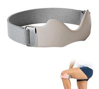 S-tryde Knee Strap, Stryde Knee Support, Stryde Knee Brace,Stryde Precision Knee Strap with Silicone Lock-Point Pad,Stays Put Through Every Rep Breathable for All-Day Wear,Adjustable Fits All (Gray)