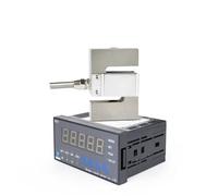 S Type Load Cell and Load Cell Indicator Display100-240V AC 50/60Hz, Tension And Compression Dual-Purpose Weighing Sensor(500KG)