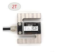 S-Type Load Cell for Weighing Applications 0-5000 kg Range, High- Analog Output Sensor Compatible with Batching and Mixing Plants(2T)