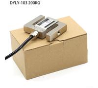 S-Type Load Cell for Weighing Applications 0-5000 kg Range, High- Analog Output Sensor Compatible with Batching and Mixing Plants(200KG)