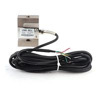 S Type Load Cell Scale Weighting Sensor with Connecting Cable, Electronic Load Sensor for Digital Electronics and Smart Home, Compact Aluminum Alloy Structure with An (200kg)