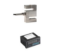 S Type Load Cell Sensor with Indicator Display Weighing Tension Sensor 5 KG 10KG 20KG 30KG 50KG 100KG 200KG 300KG 500KG 1T 2T 3T(3T and Indicator)