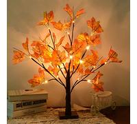 S-Union Twinkling Tree with 24 LED Christmas Lights, Bonsai Table Lamp, Suitable for Home Decoration, Party, Christmas, Wedding, Birthday, Interior