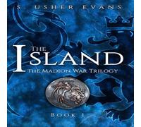 S. Usher Evans The Island Hardcover Book in White S. Usher Evans White
