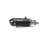 S-VE125SO2-HZBL - Exhaust Muffler Akrapovic Black SS Vespa GTS Super 125 (21-22)