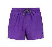 (S, Violet) Puma Mens Logo Swim Shorts
