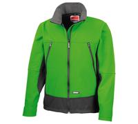 (S, Vivid Green) Result Mens Activity Soft Shell Jacket