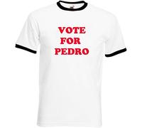 (S) Vote For Pedro Napoleon Dynamite Retro Fruit Of The Loom Cotton T-shirt