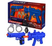 S.w.a.t. 2 Gun Playset Police Role Play With Lights