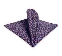 S&W SHLAX&WING Assorted Pocket Square for Men Geometric Floral Large XL for Suit