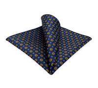 S&W SHLAX&WING Assorted Pocket Square for Men Geometric Floral Large XL for Suit