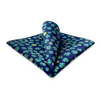 S&W SHLAX&WING Assorted Pocket Square for Men Geometric Floral Large XL for Suit