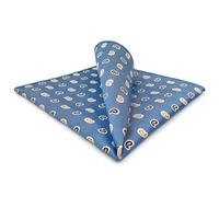 S&W SHLAX&WING Steel Blue Paisley Mens Pocket Square Yellow Woven 12.6" Large Handkerchiefs Formal
