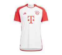 (S, White) Adidas Mens 23/24 FC Bayern Munich Home Jersey