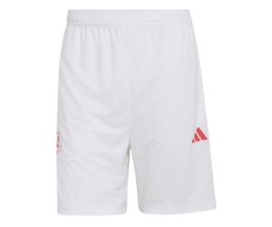 (S, White) Adidas Mens Lamine Yamal 3 Stripes Training Shorts