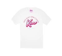 (S, White) Barbie Mens Not Just Arm Candy Classic Ken T-Shirt