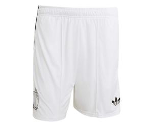 (S, White/Black) Adidas Mens FIFA World Cup 2026 Belgium Away Shorts