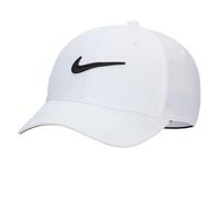 (S, White/Black) Nike Unisex Adult Swoosh Baseball Cap