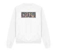 (S, White) Creed Unisex Adult Pep Talk Sweatshirt