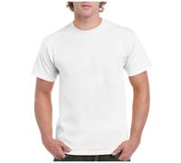 (S, White) Gildan Mens Hammer T-Shirt