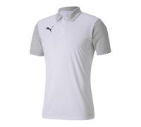 (S, White/Grey) Puma Mens TeamGoal 23 Sideline Polo Shirt