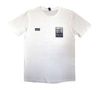 (S, White) Oasis Unisex Adult Definitely Maybe AAA Setlist Back Print T-Shirt