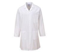 (S, White) Portwest Standard Workwear Lab Coat (Medical Health)