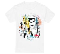 (S, White) Star Wars Mens Stormtrooper Abstract T-Shirt