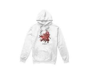(S, White) Star Wars Mens Visions Ronin Hoodie