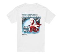(S, White) Transformers Mens Sky Linx Box 40th T-Shirt