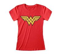 s Wonder Woman - Logo Re - Small - Womens - New fitted t-shirt - U777z